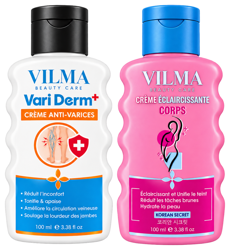 VariDerm+ Anti-Varices + Crème Éclaircissante Corps Cadeau